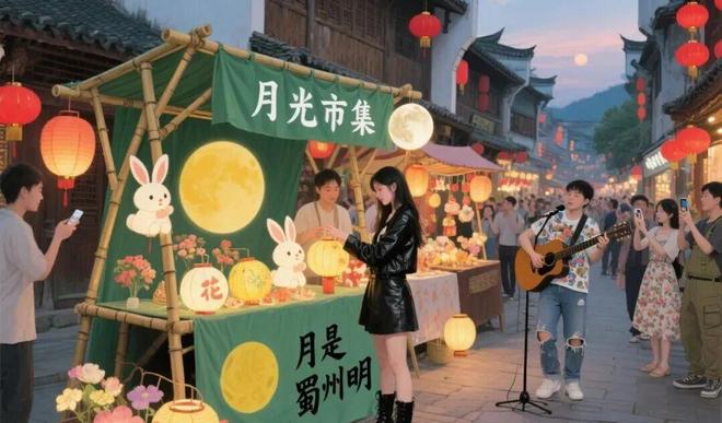 来崇州跟着月亮旅游（文末有好礼哦）j9国际月是蜀州明 国庆中秋假期(图2)